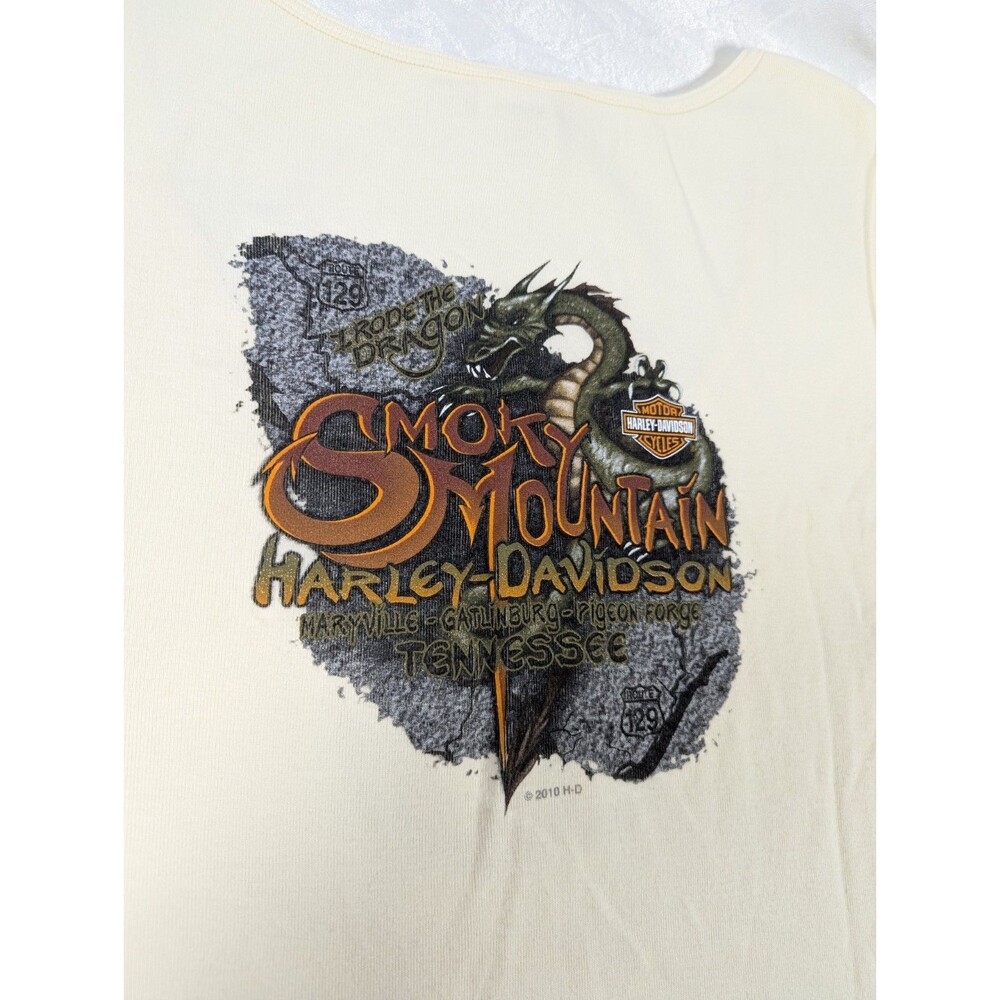 Harley-Davidson Women's XXL I Rode The Dragon Smoky Mountain Tank Top Route 149